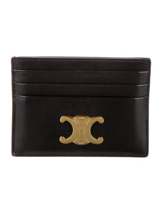 Celine Leather Card Holder