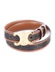 Celine Skinny Leather Waist Belt