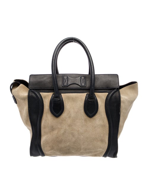 Celine Suede Luggage Mini