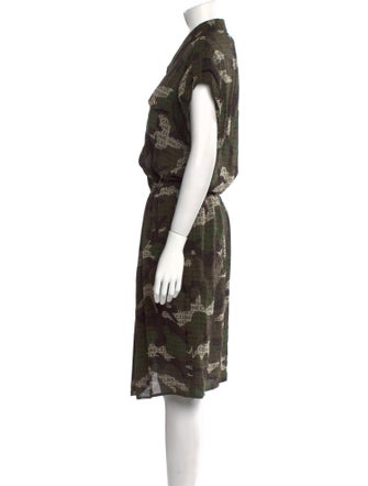 Celine Silk Midi Length Dress