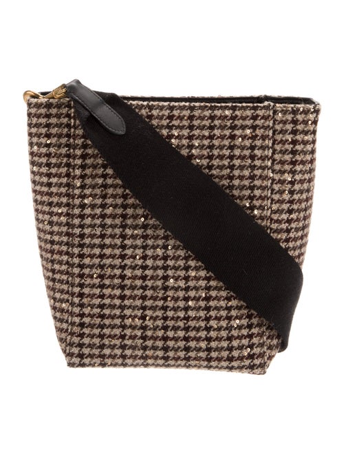 Celine Tweed Seau Sangle Small