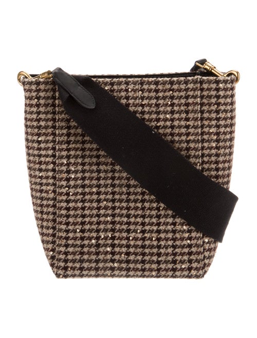 Celine Tweed Seau Sangle Small