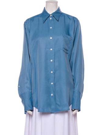 Celine Long Sleeve Button-Up Top