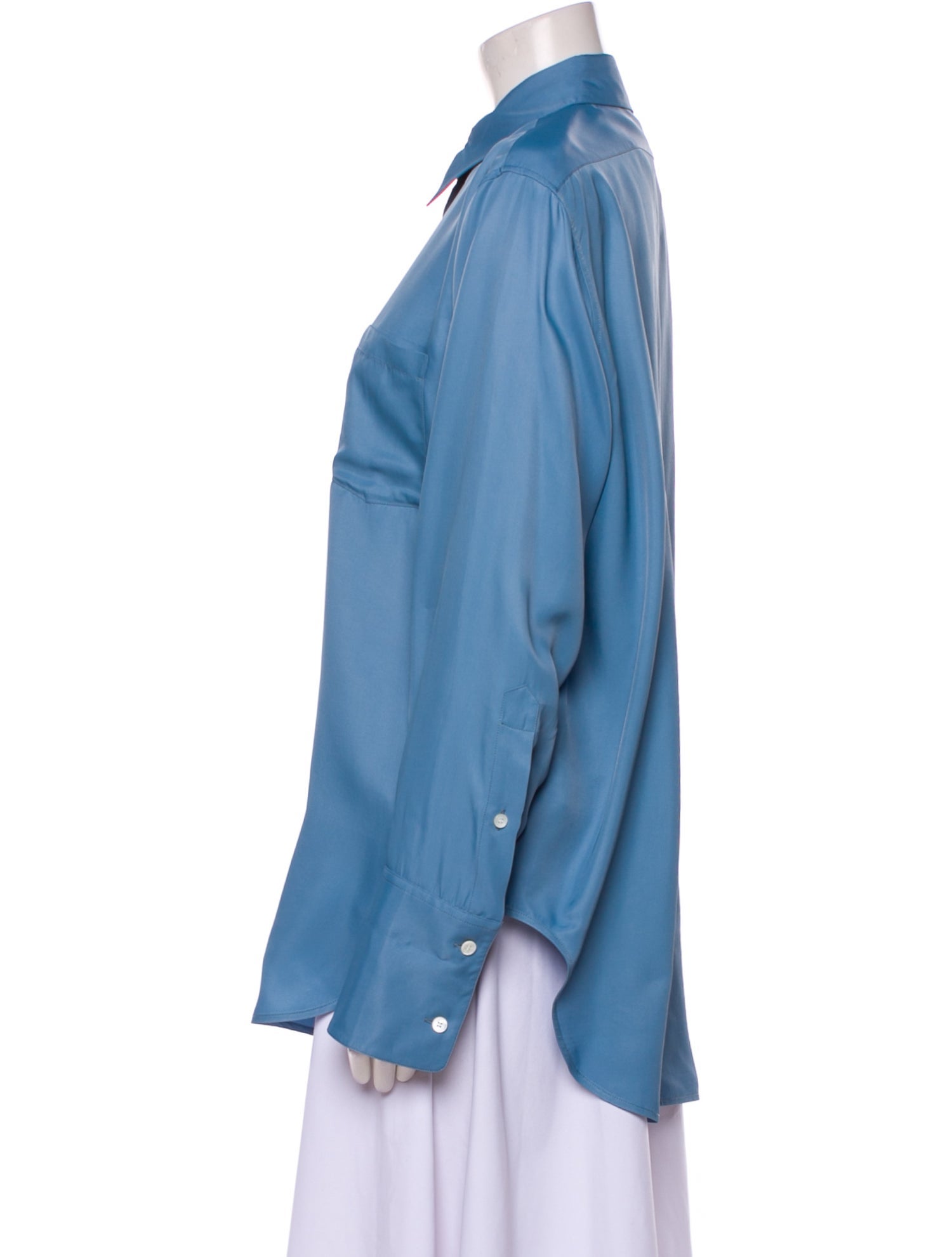 Celine Long Sleeve Button-Up Top