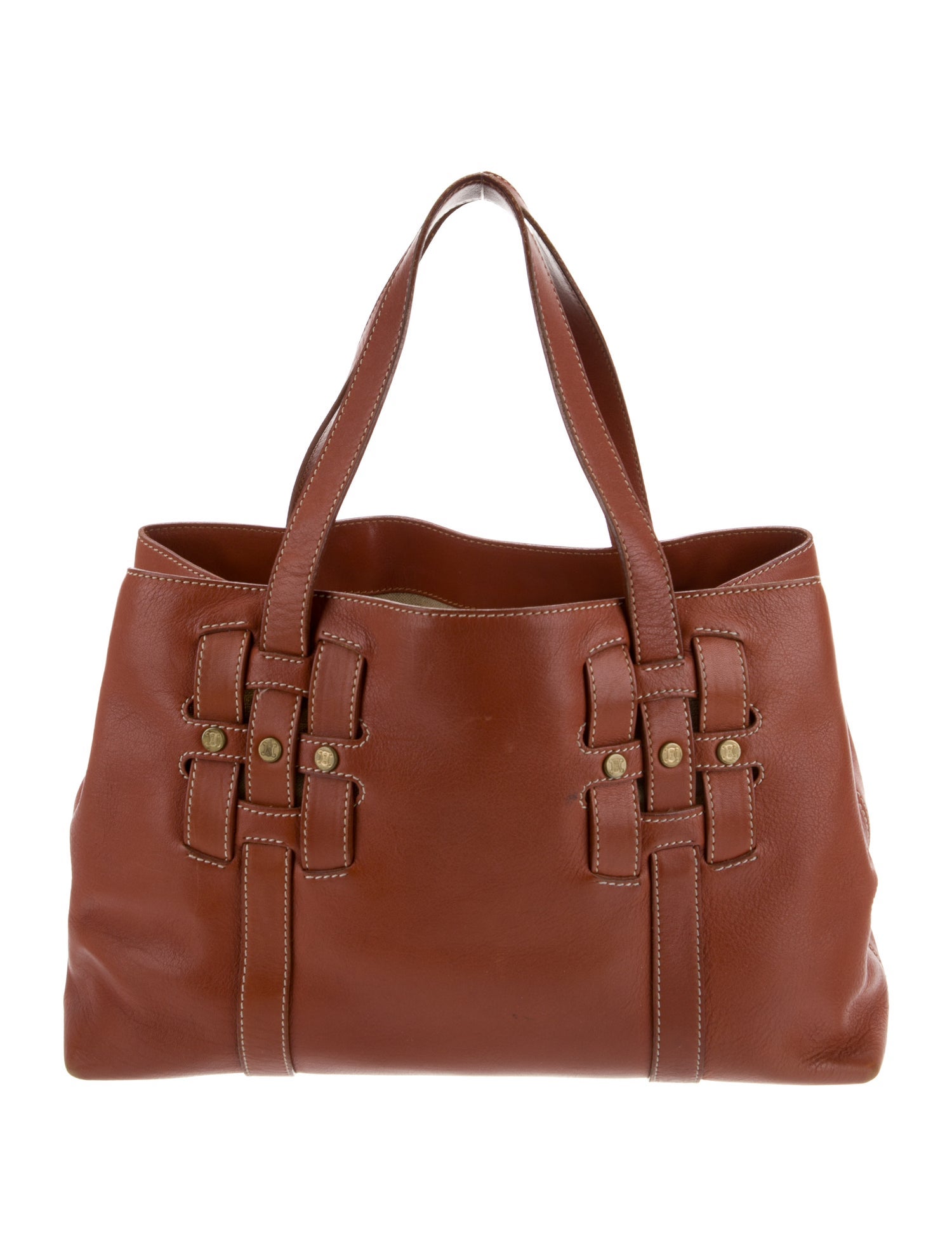 Celine Triomphe Top Handle Bag Vintage