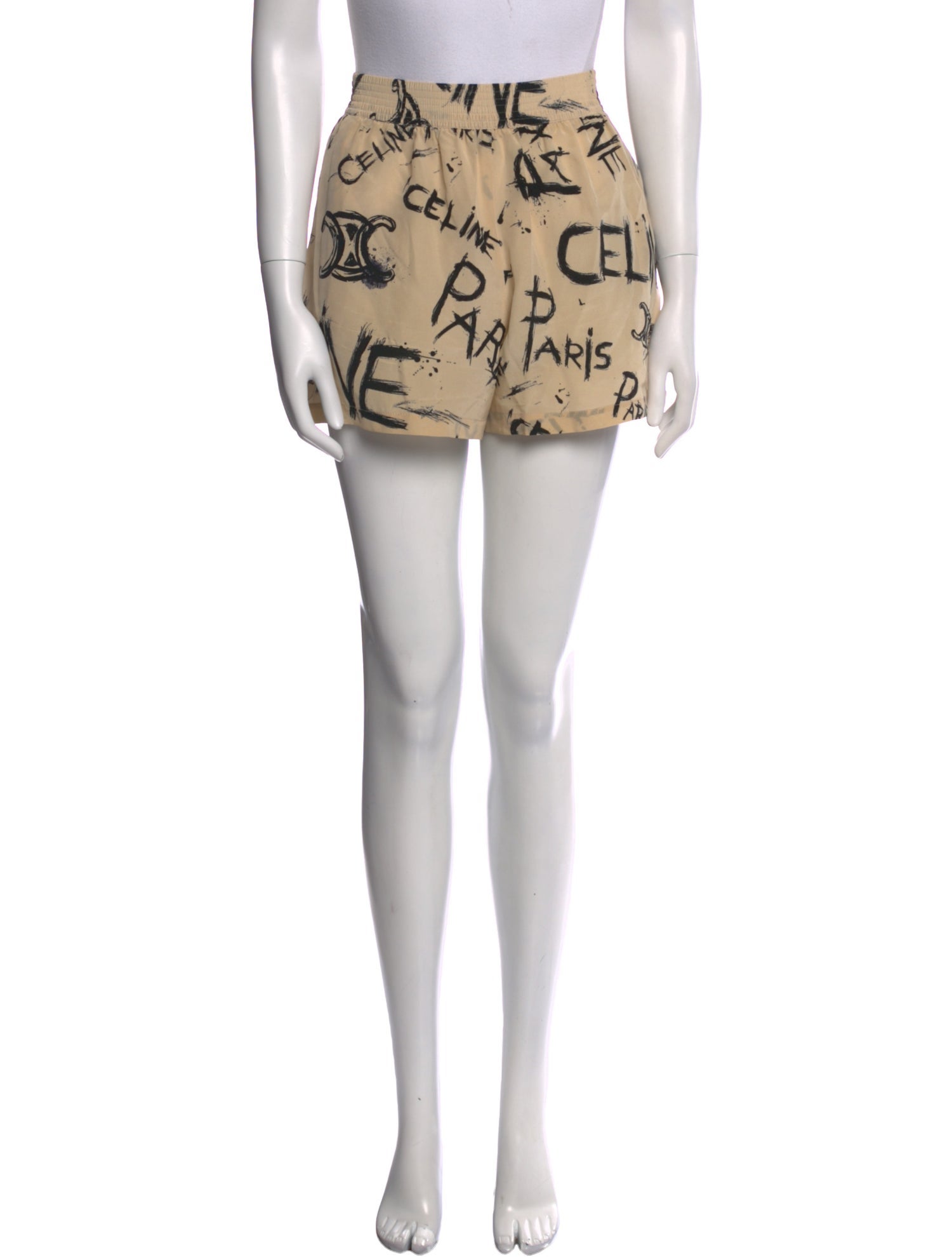 Celine Silk Mini Shorts