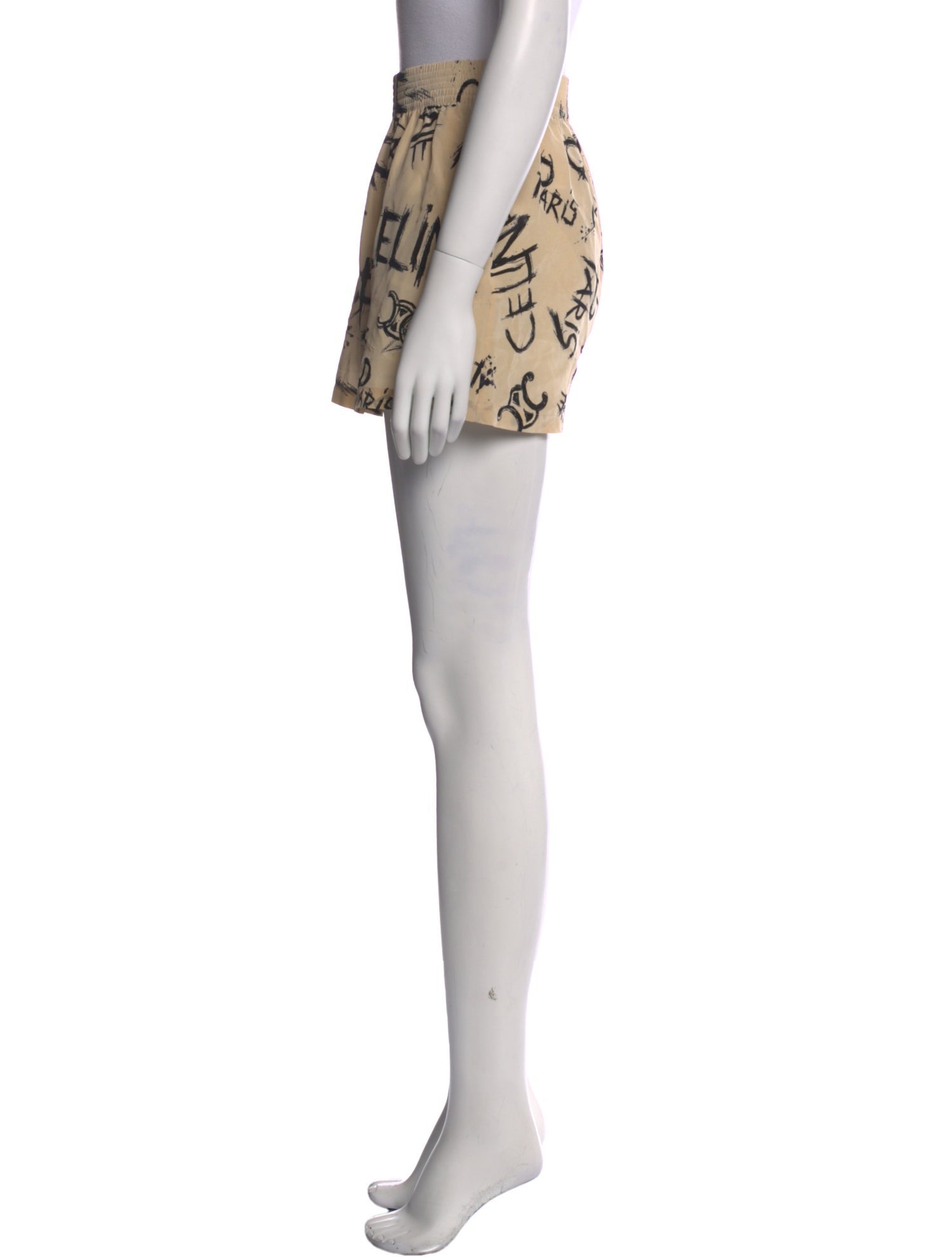 Celine Silk Mini Shorts