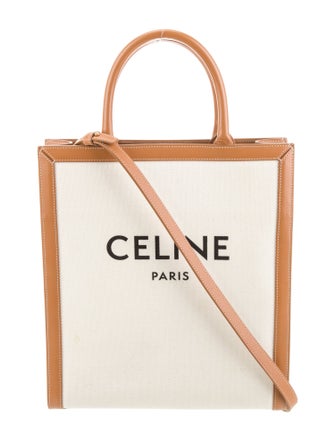 Celine Canvas Vertical Cabas