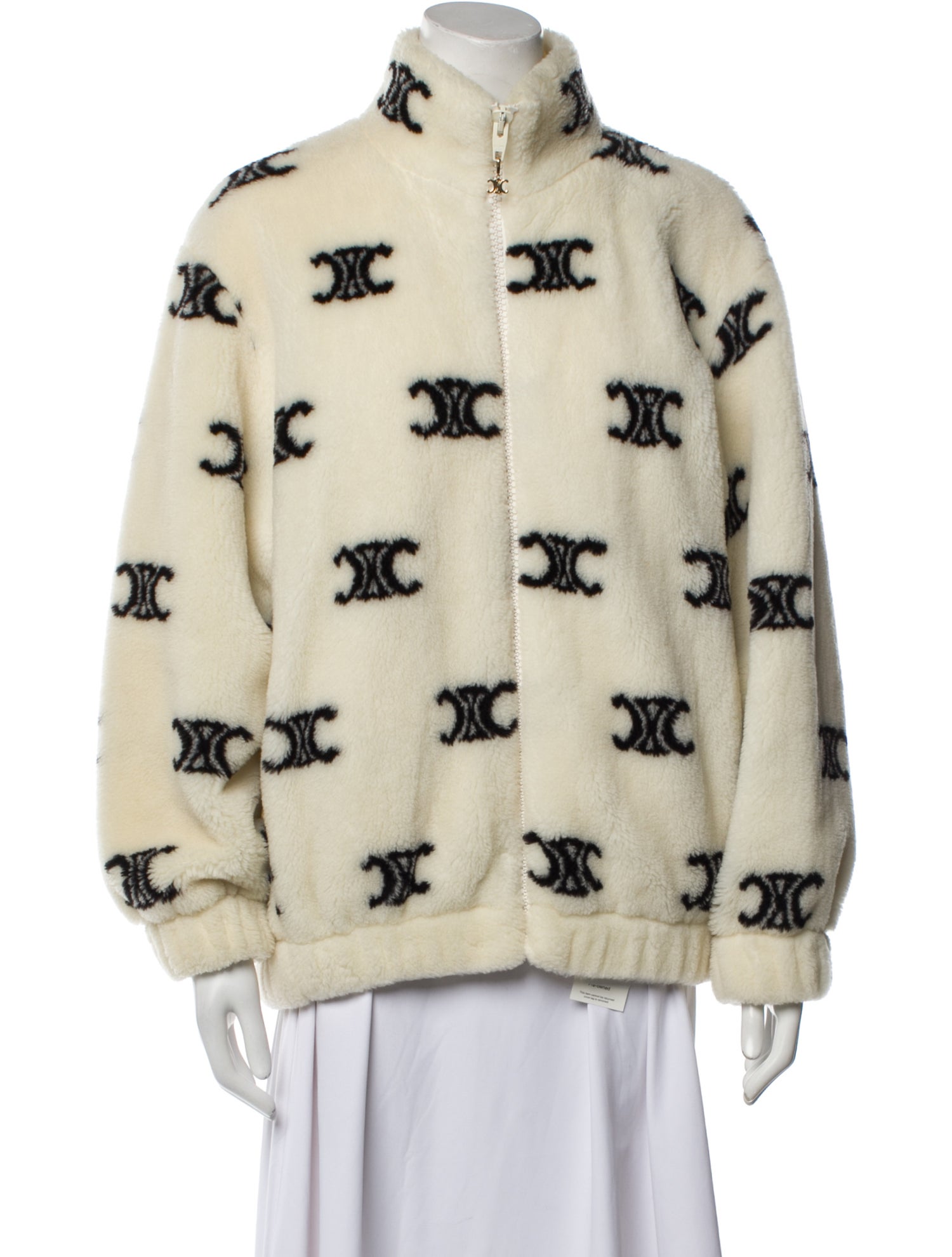 Celine Triomphe Logo Wool Jacket