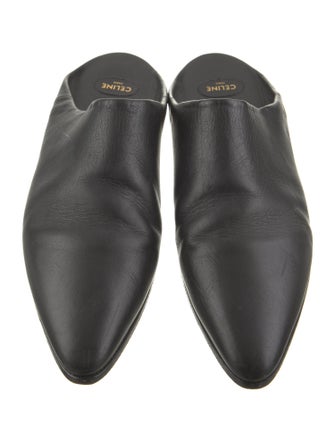 Celine Leather Slippers
