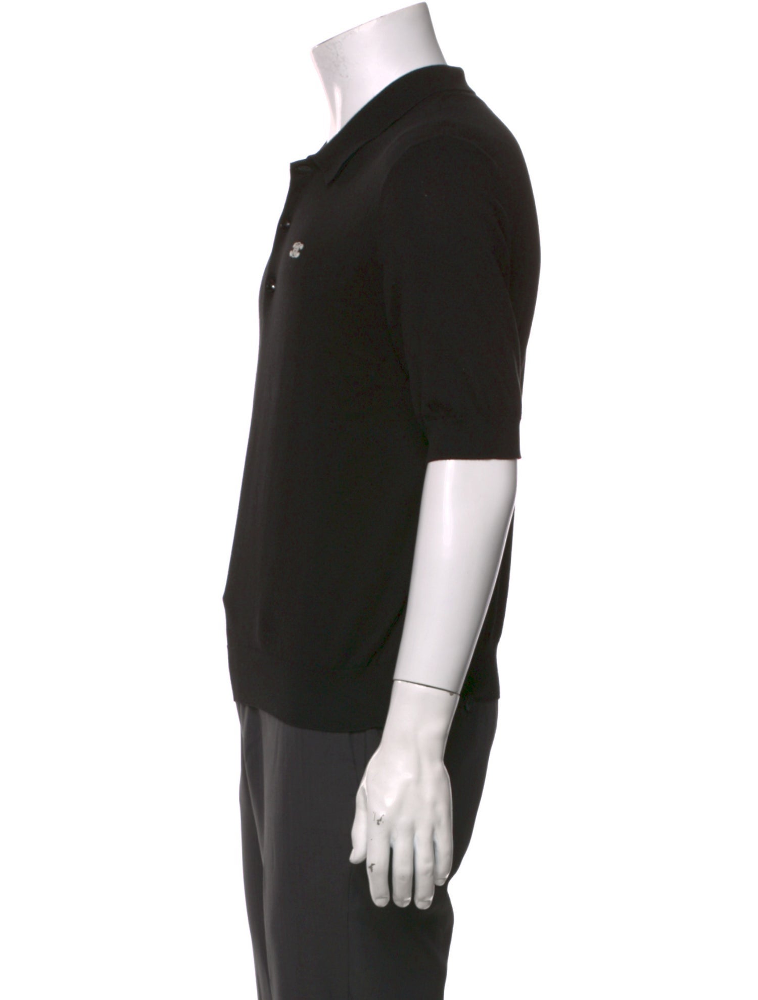Celine Crew Neck Short Sleeve Polo Shirt