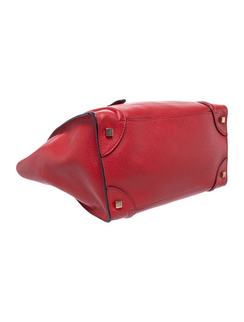 Celine Leather Luggage Mini