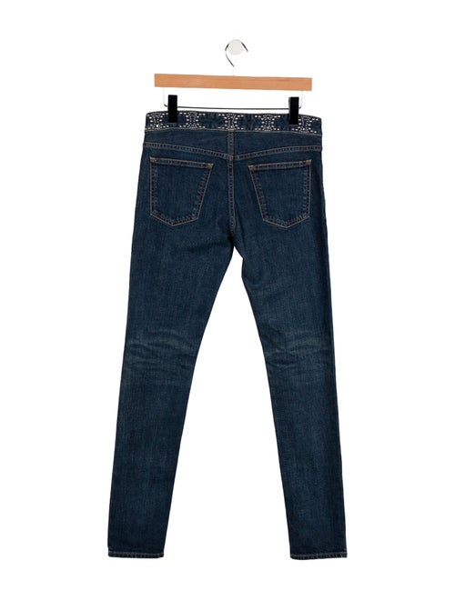 Celine Mid-Rise Skinny Leg Jeans