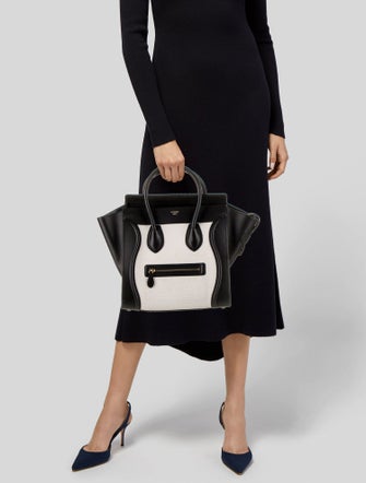 Celine Leather Luggage