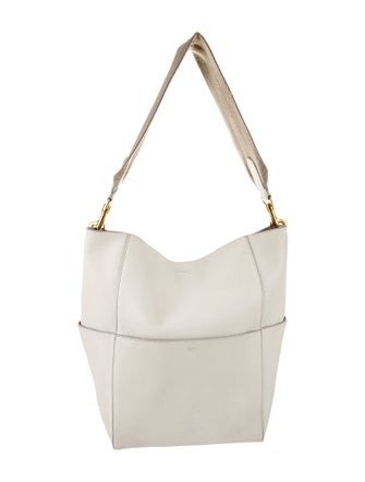 Celine Leather Seau Sangle Medium