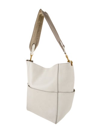 Celine Leather Seau Sangle Medium