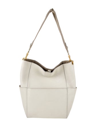 Celine Leather Seau Sangle Medium