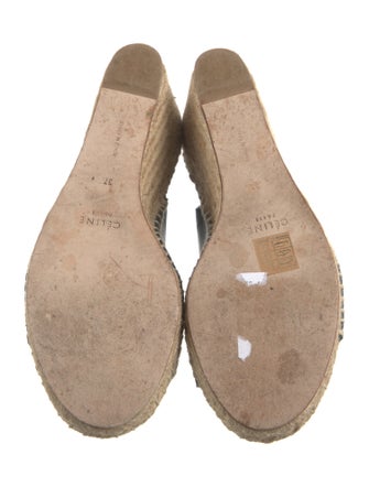 Celine Leather Slingback Pumps