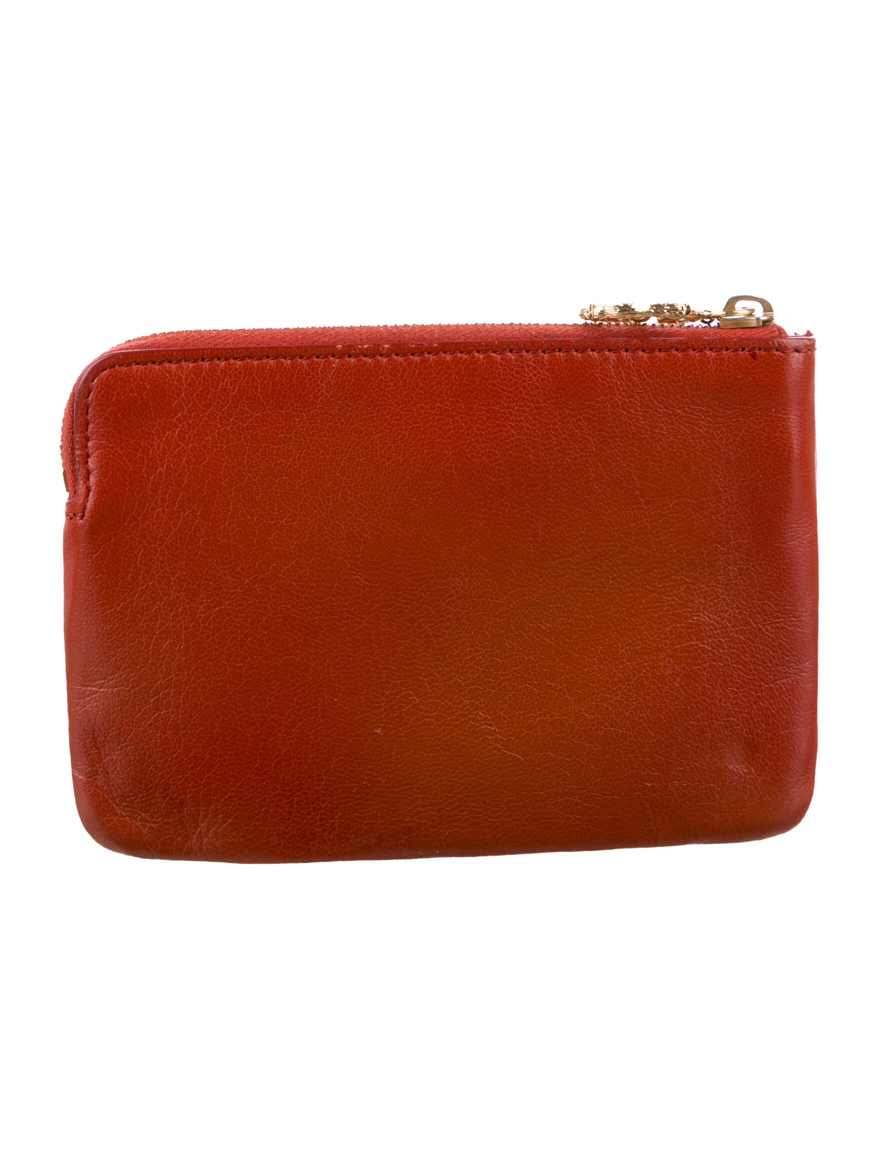 Celine Leather Printed Pouch