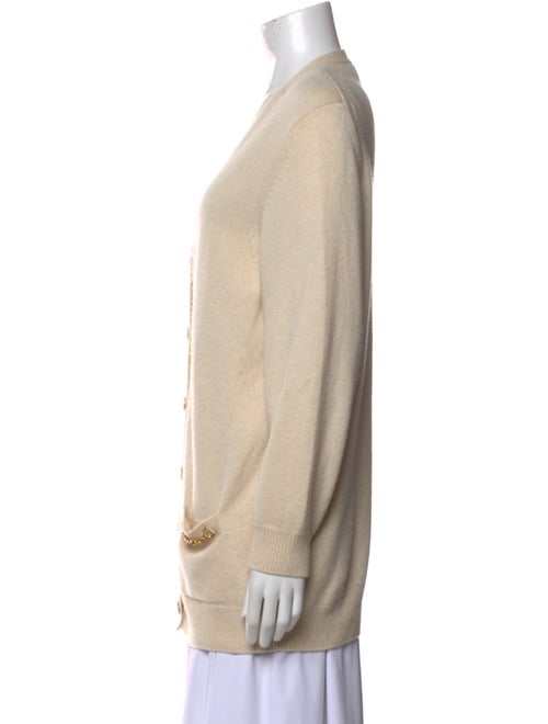Celine Cashmere V-Neck Sweater