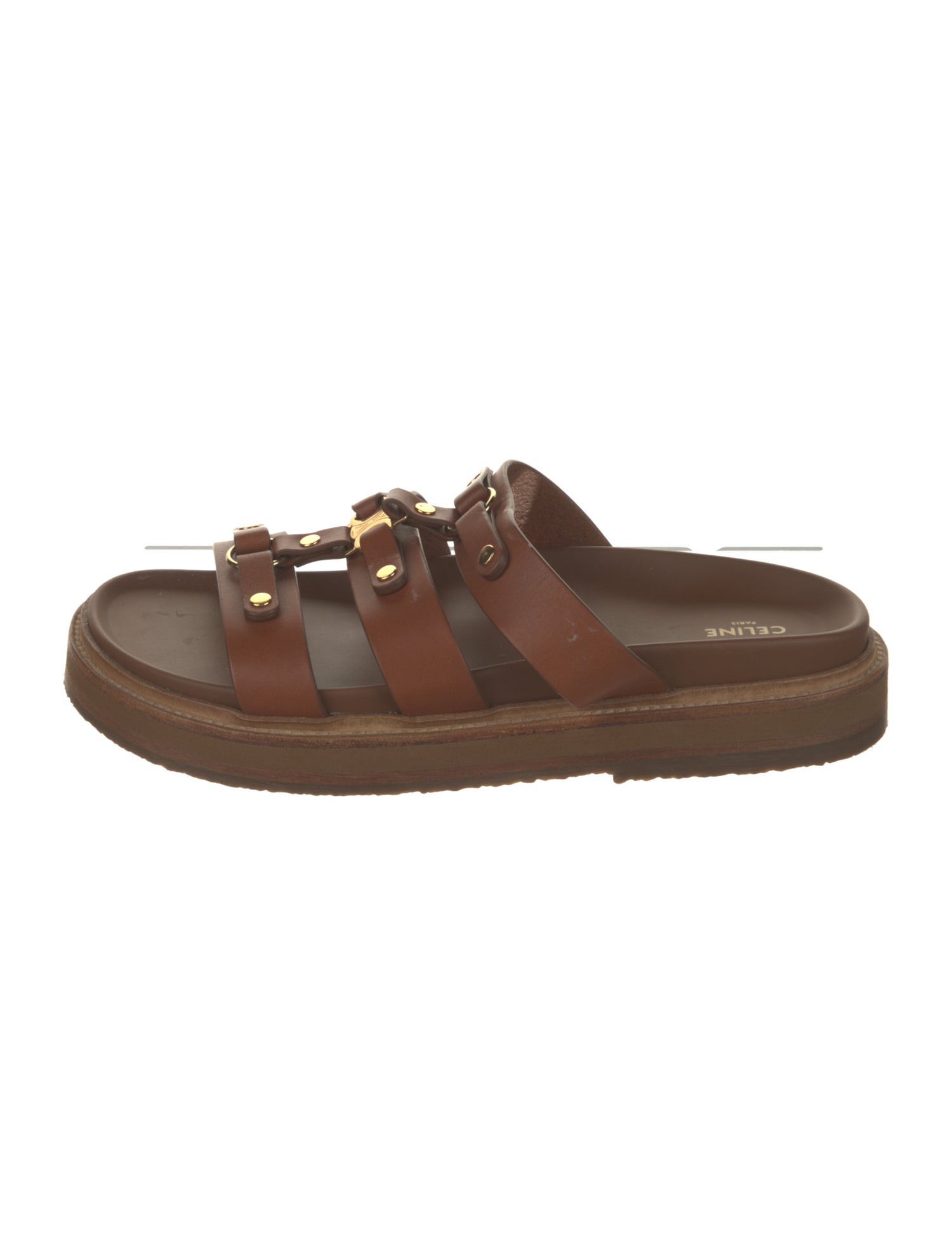 Celine Leather Slides