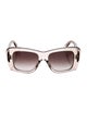 Celine Square Gradient Sunglasses