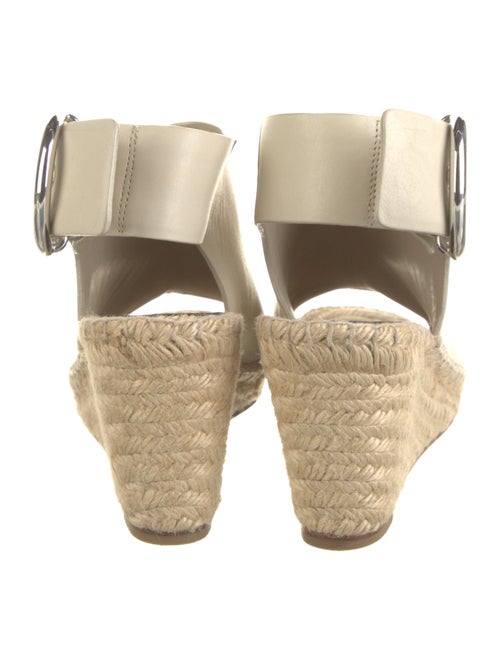 Celine Leather Colorblock Pattern Slingback Pumps