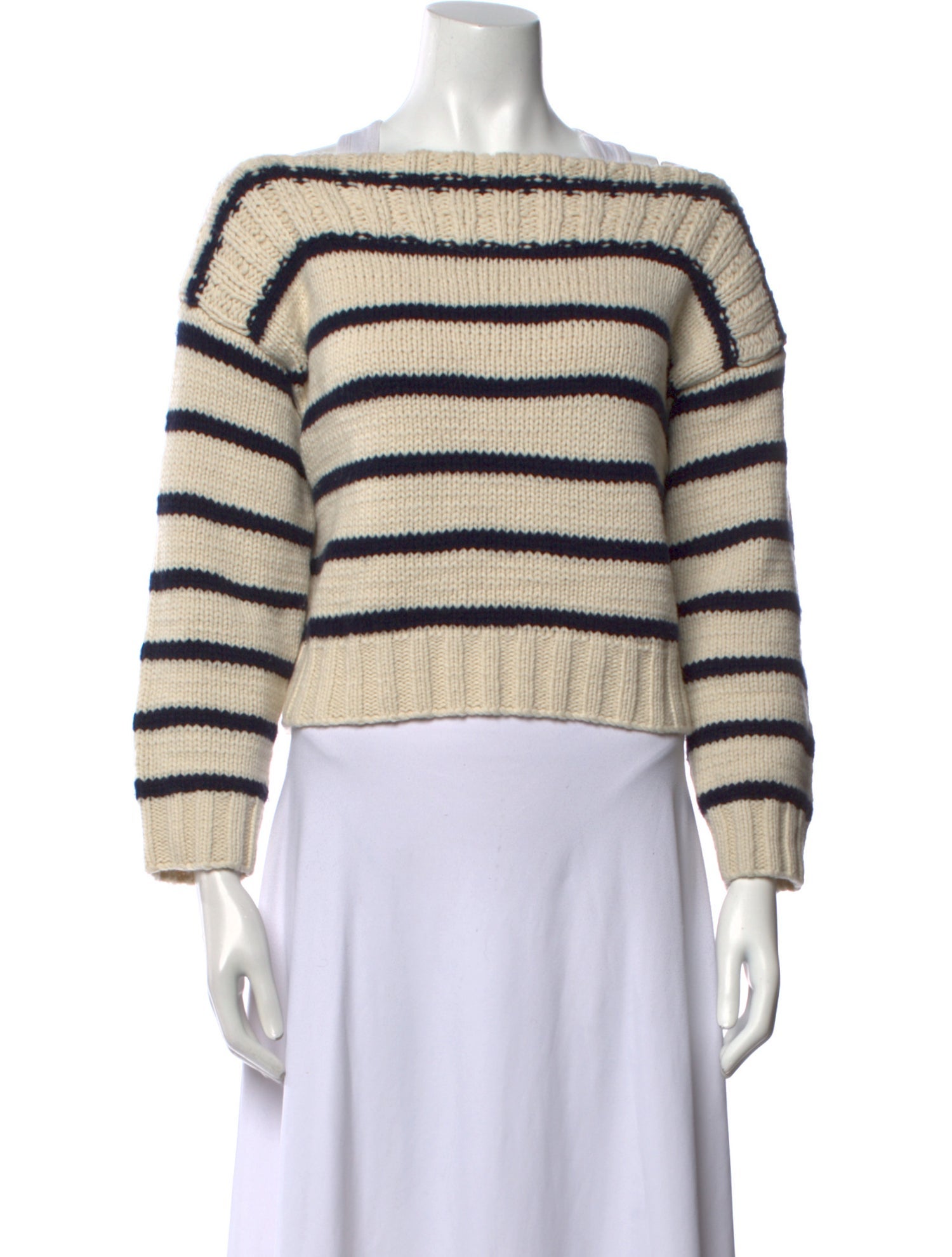 Celine Cashmere Striped Sweater