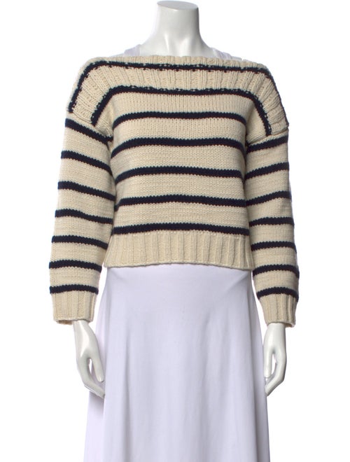 Celine Cashmere Striped Sweater