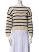 Celine Cashmere Striped Sweater