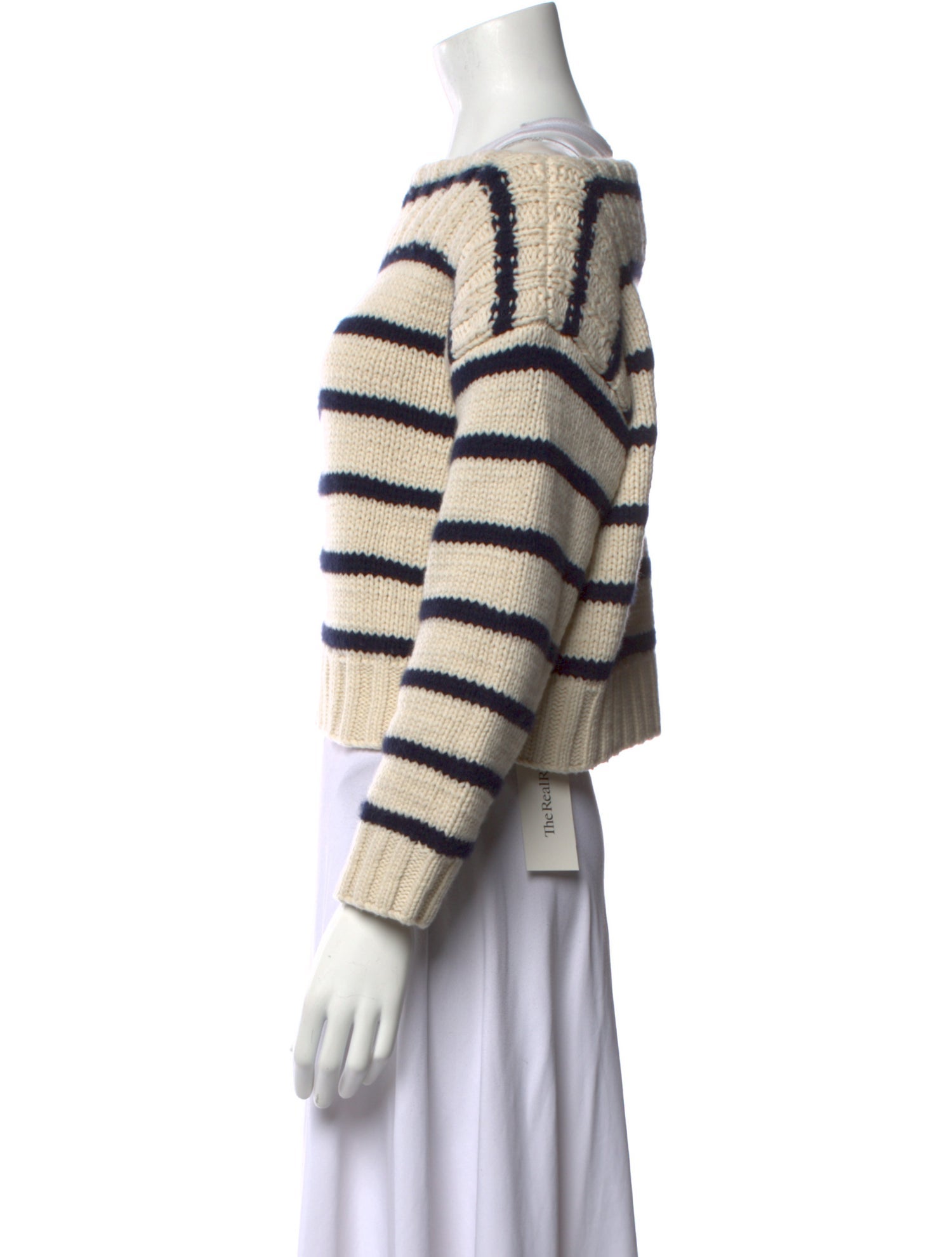 Celine Cashmere Striped Sweater
