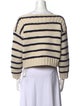 Celine Cashmere Striped Sweater
