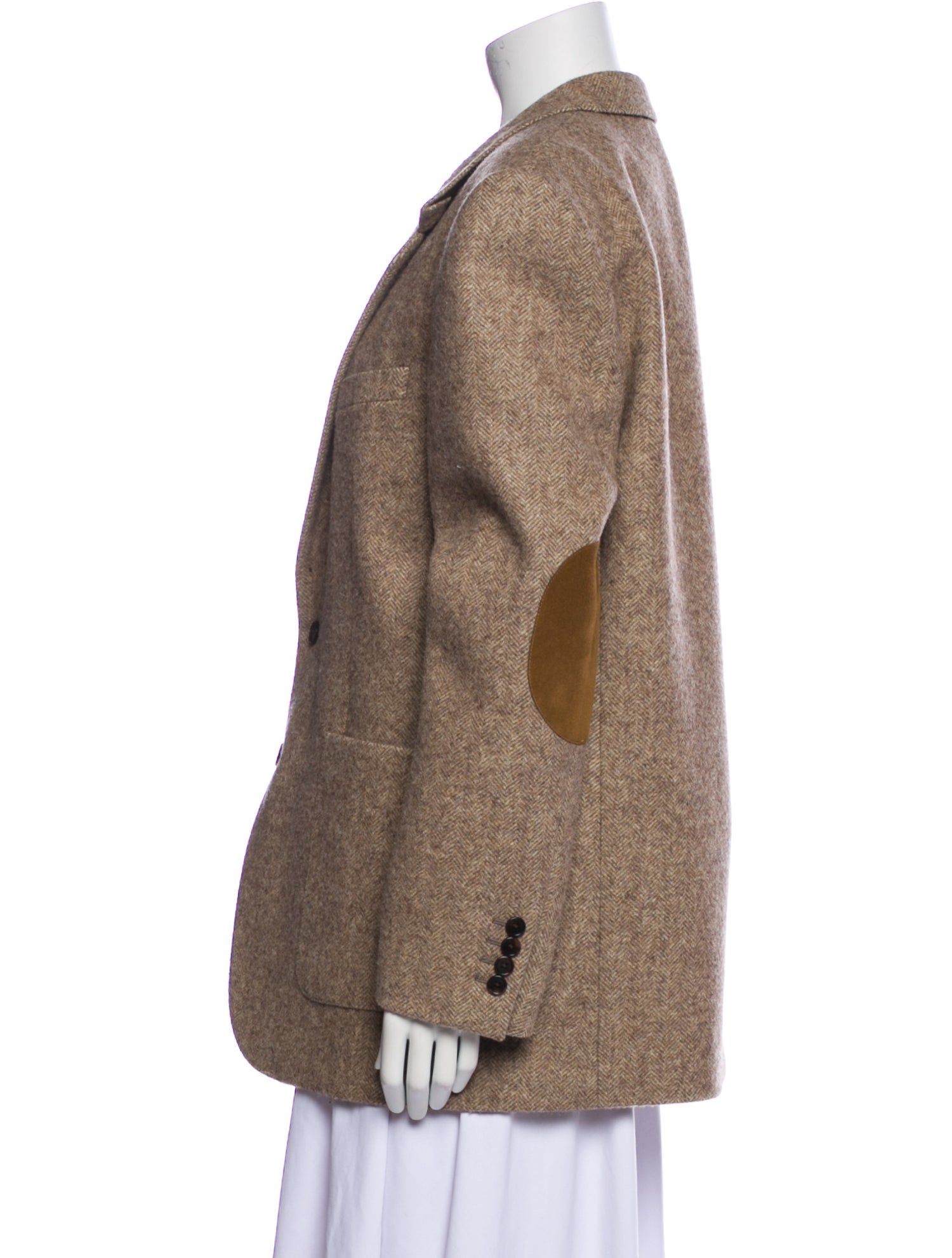 Celine Wool Printed Blazer