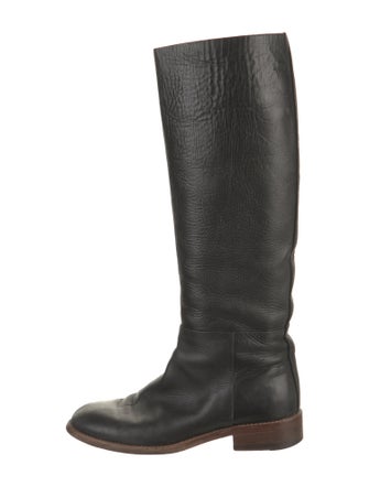 Celine Leather Riding Boots