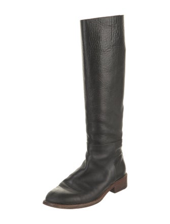 Celine Leather Riding Boots