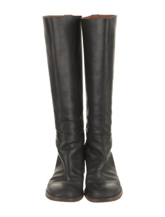 Celine Leather Riding Boots