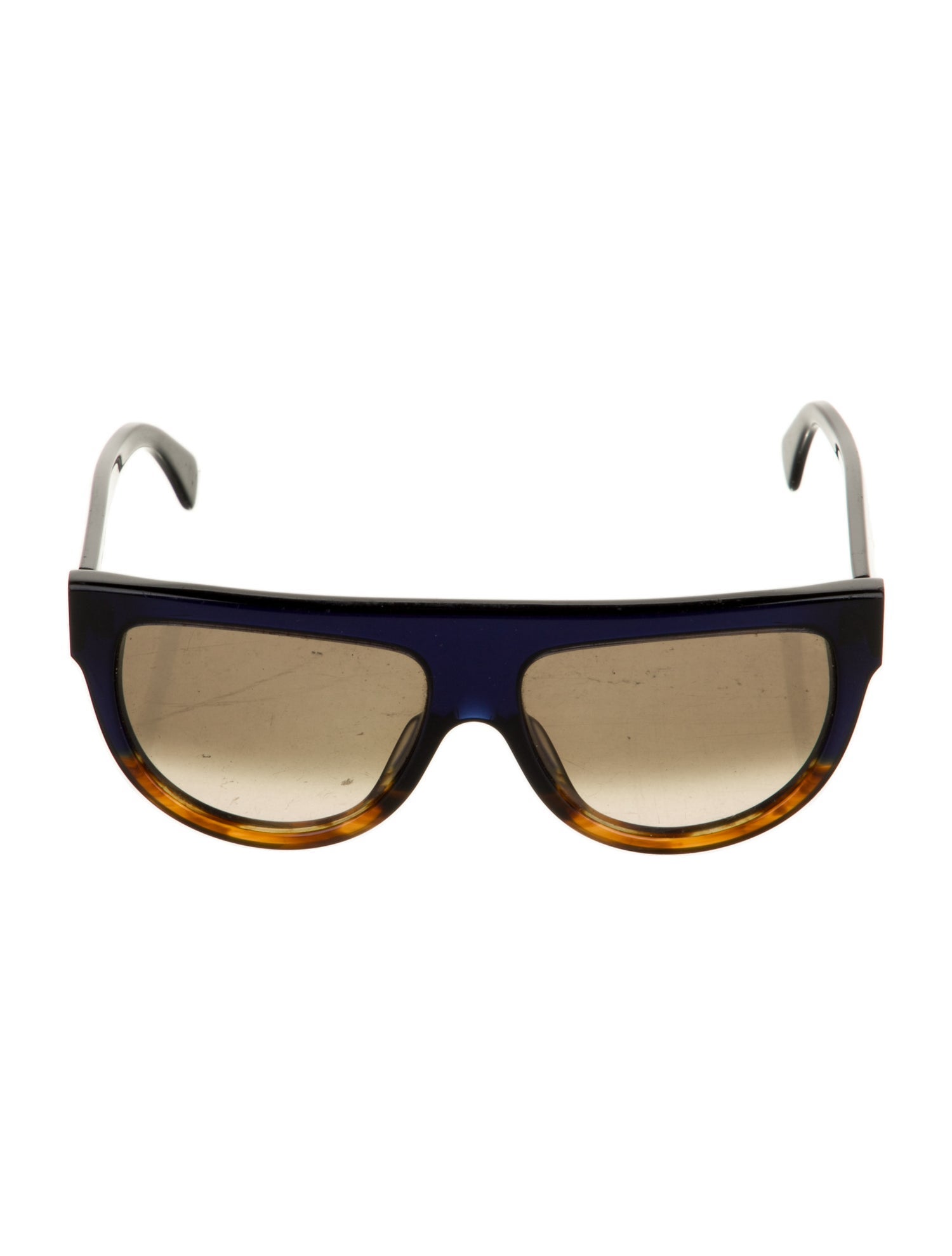 Celine Round Gradient Sunglasses