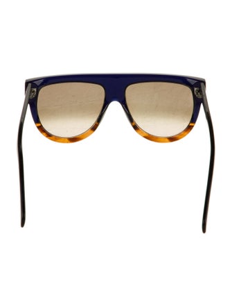 Celine Round Gradient Sunglasses