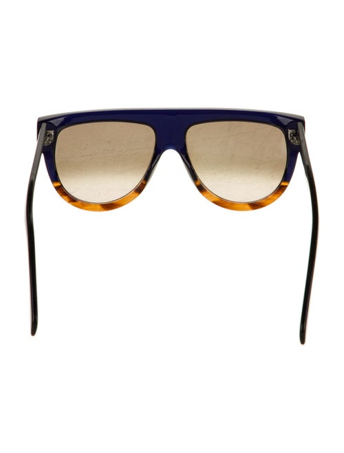 Celine Round Gradient Sunglasses