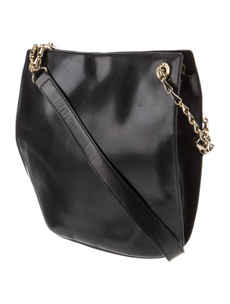 Celine Leather Shoulder Bag