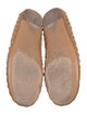 Celine Suede Whipstitch Trim Loafers