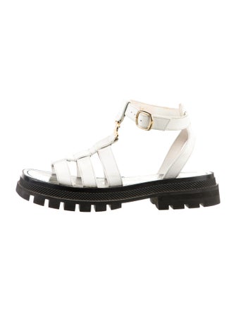 Celine Leather Gladiator Sandals