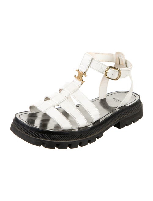 Celine Leather Gladiator Sandals