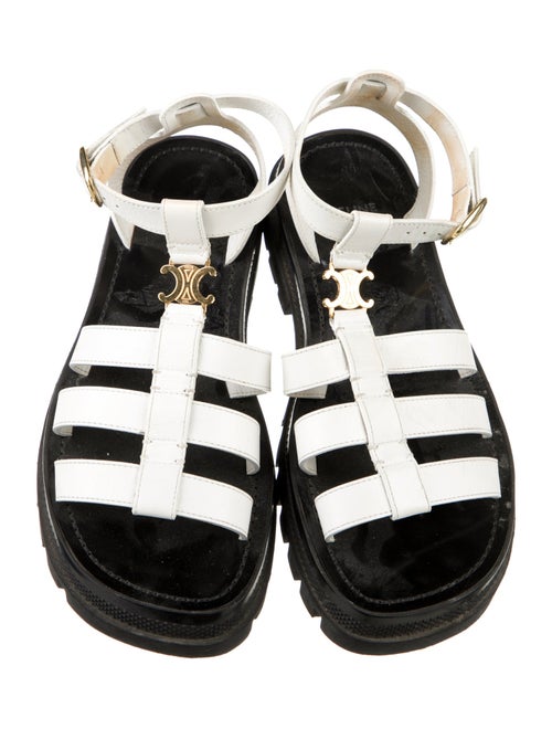 Celine Leather Gladiator Sandals