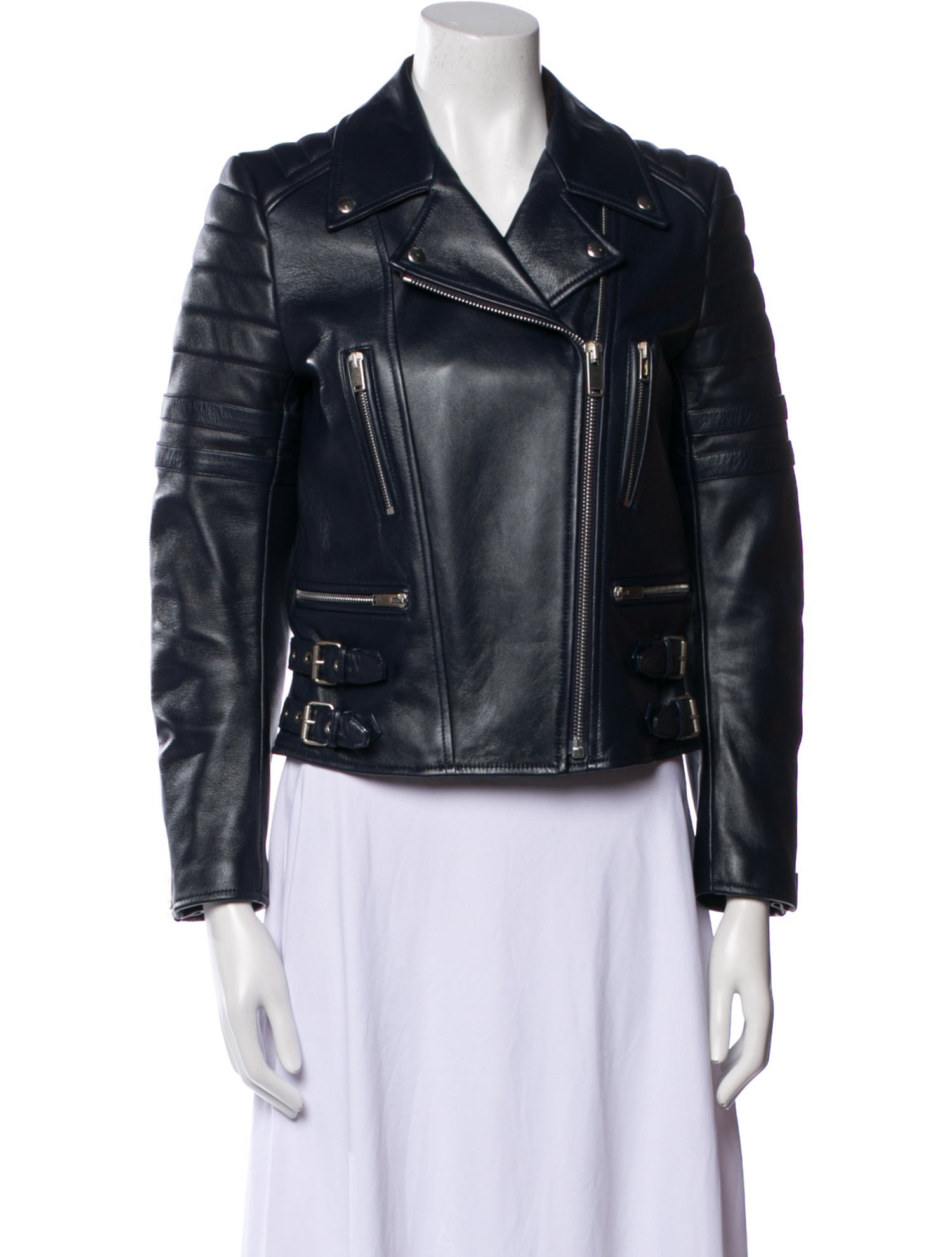 Celine 2014 Leather Biker Jacket