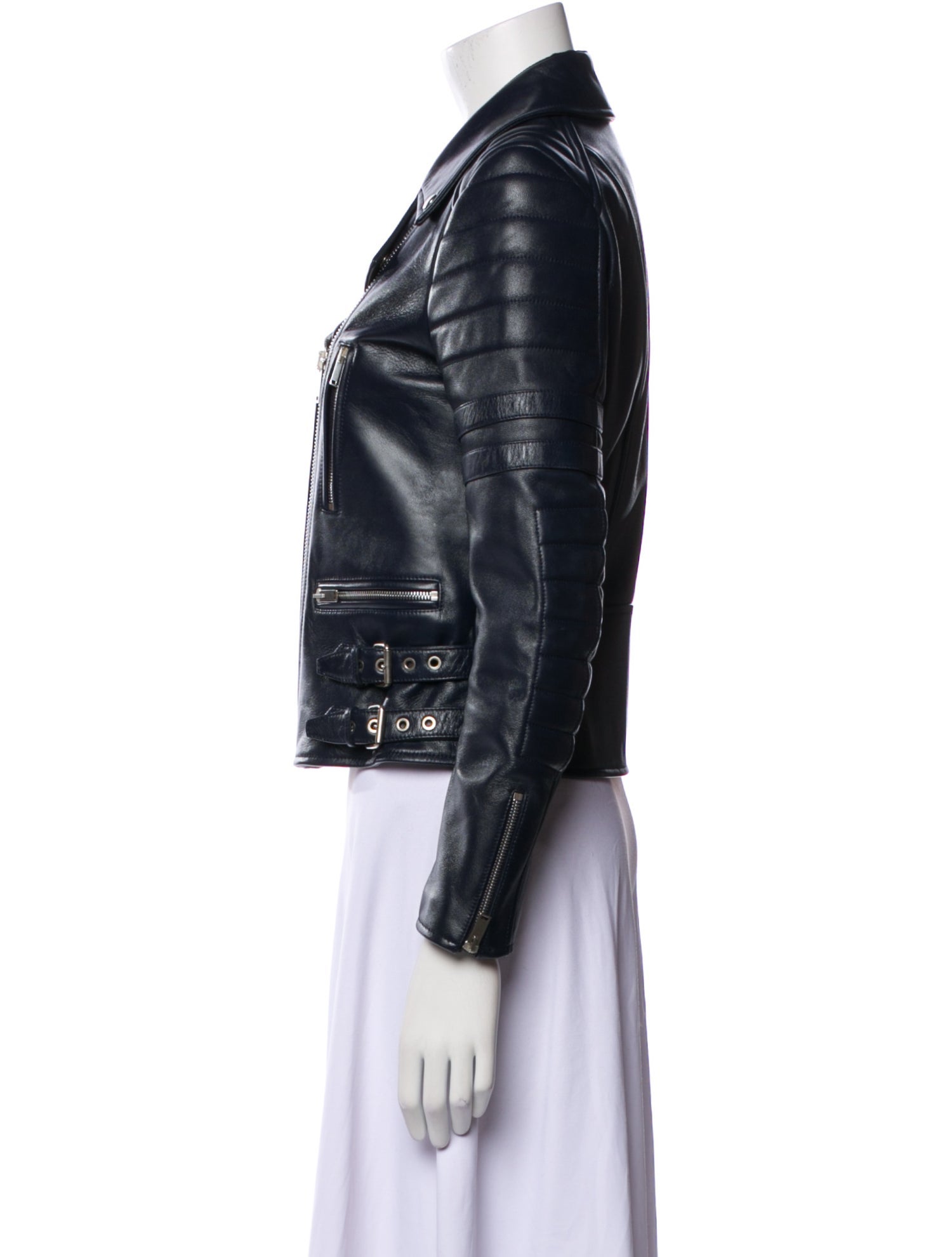 Celine 2014 Leather Biker Jacket