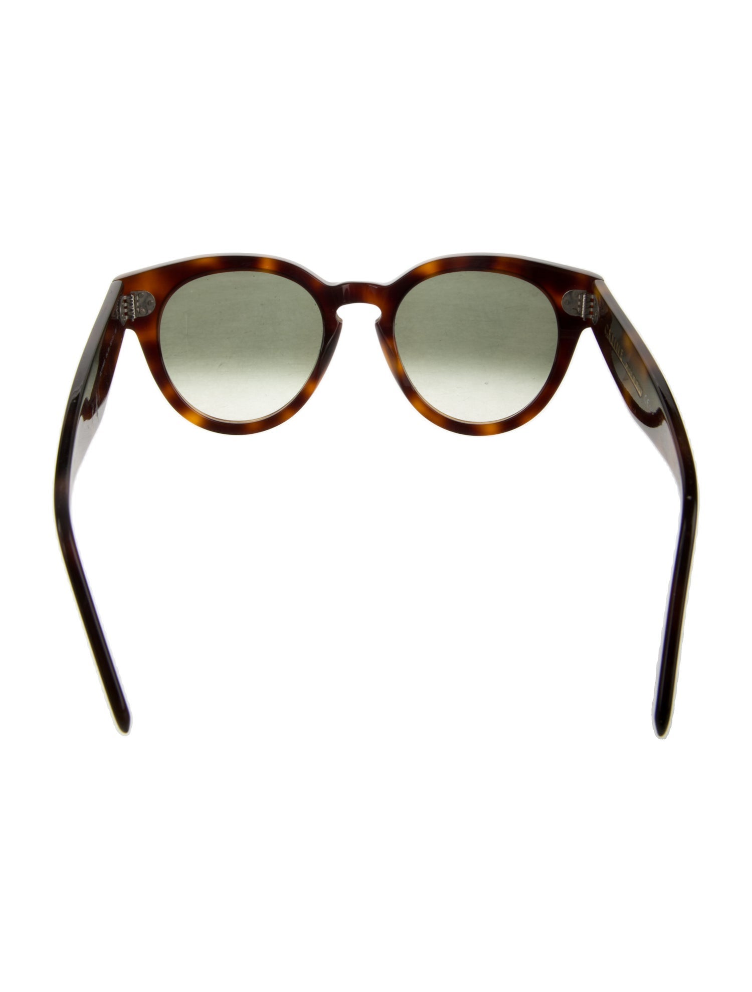 Celine Round Gradient Sunglasses