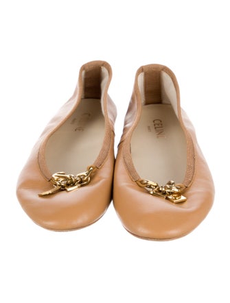 Celine Leather Ballet Flats