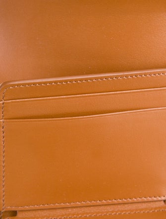 Celine Triomphe Flap Leather Wallet