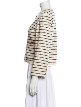 Celine Striped Evening Jacket